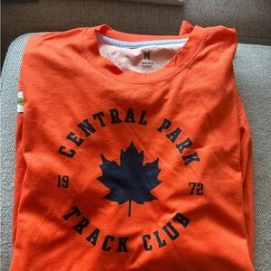 Central Park Track Club Orange Tee